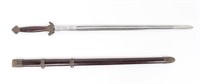 Chinese Jian Straight Sword with Scabbard