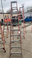 Keller 10’ Fiberglass Ladder, (damaged)