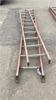 Keller Fiberglass Ladders, 2 section, 8’ each