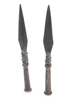 Two Chinese Spear Heads
