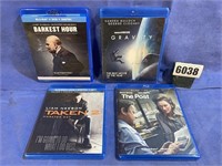 DVDs, The Post, Darkest Hour, Taken 2, Gravity