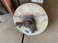 Antique Small Grinding Wheel