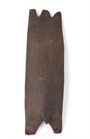 Small Philippines wood shield, late 20th century