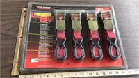 4 pack ratchet tie downs