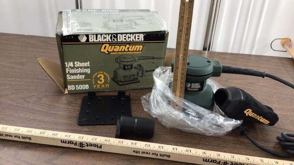 New Black&Decker Quantum Sander