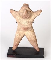 Olmec White Slipped Standing Figure 1000 BC- 600 B