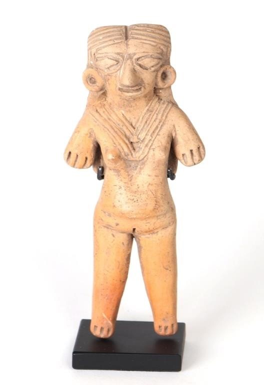 Michoacan Pottery Pretty Lady Figure 400 BC - 100