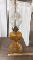 Amber oil lamp