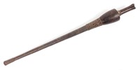 Wood Carved Indonesian Blow Dart