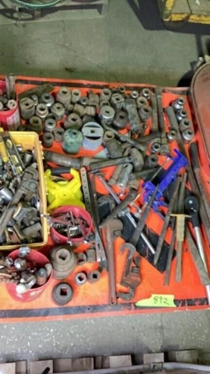 Pallet of tools