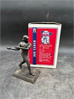 Metal Statue of Twins Rod Carew Hall of Famer