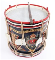 English Regimental Drum, 1941