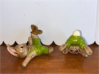 Vintage Ceramic East Bunny Decor