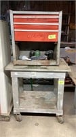 Tool chest & work bench on casters