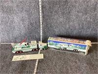 Hess Toy Truck and Helicopter