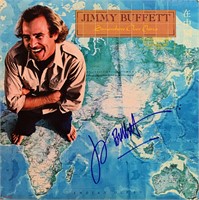 Jimmy Buffett signed Somewhere Over China album