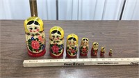 7 Nesting Russian Dolls