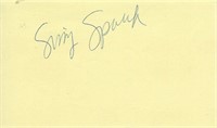 Sissy Spacek original signature