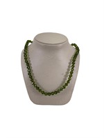 Peridot Handmade Beaded Necklace