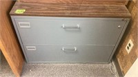 2 drawer horizontal filing cabinet, 36” W, 18” D,