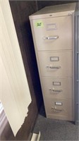 File Cabinet 4 Drawer 15” x 26 1/2” x 52”