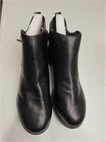 Ataiwee Women's Ankle Boots, Chunky Heel Side Zipp