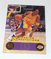 Kobe Bryant Topps Xceeding Xpectations Drafted