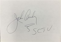John Candy original signature
