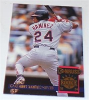 1994 Donruss Manny Ramirez Rated Rookie Baseball