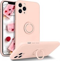 color pink-DUEDUE Silicone Case for iPhone 11 Pro,