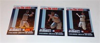 (3) Mickey Mantle Unlock the Mick Baseball Cards