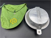 Vintage Girl Scouts mess kit GS