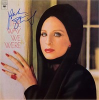 Barbra Streisand signed The Way We Were album