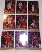 (9) Women's USA Basketball Card Set by Stadium