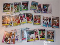 Vintage 1983 Topps Football Card Lot - Marcus