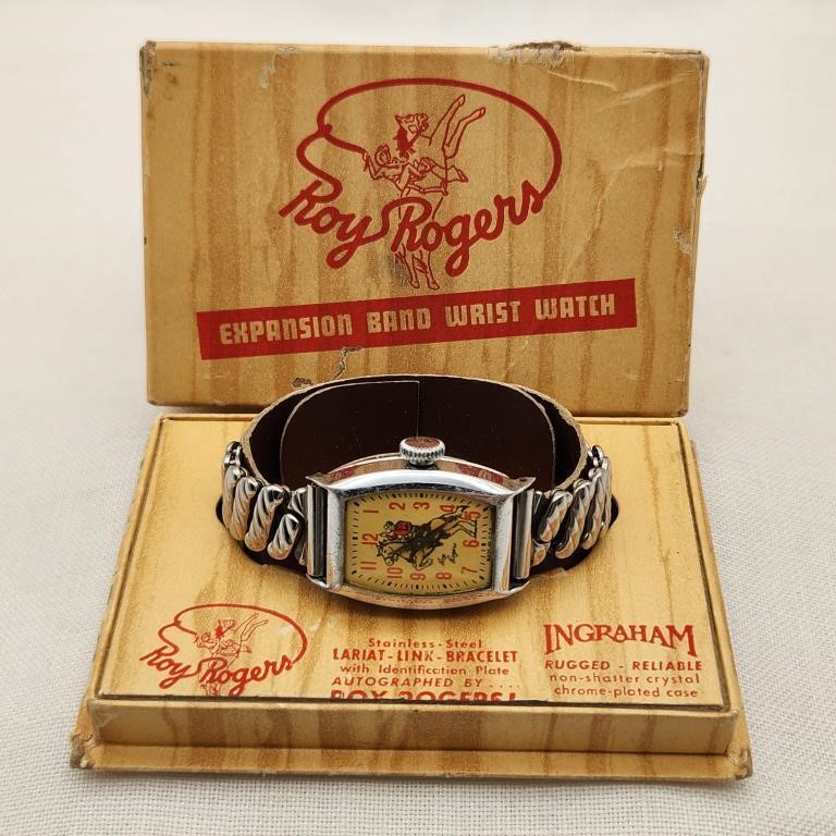 Roy Rogers Wrist Watch w/ Box