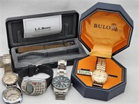 Wrist Watches Bulova Orvis Etc