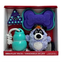 4-PK KONG Play Pack Dog Toys, 4-pack