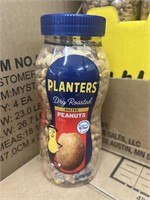 (144x) Jar of Planters Dry Roasted Peanuts