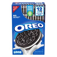 OREO Chocolate Cookies  Stay Fresh Packs  12 Count