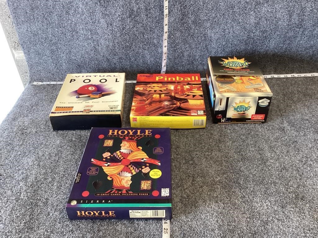 Old Computer Games and Boxes
