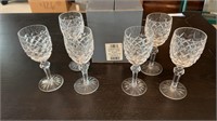 Waterford Crystal Powerscourt white wine glasses