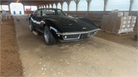 1968 BLACK STINGRAY CORVETTE