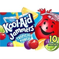 Kool-Aid Jammers Tropical Punch - 10pk/6 fl oz
