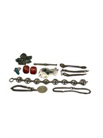 10 Assorted Sterling Jewelry Pieces