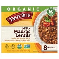 Organic Tasty Bite Madras Lentils  10 oz  7-count