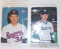 (2) Nolan Ryan Mother's Cookies Baseball Cards -