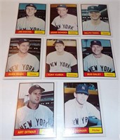 Lot of 1961 World Champions New York Yankees