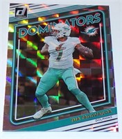 Tua Tagovailoa Donruss Dominators Miami Dolphins