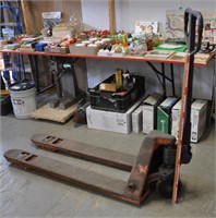 Commercial pallet jack, see notes